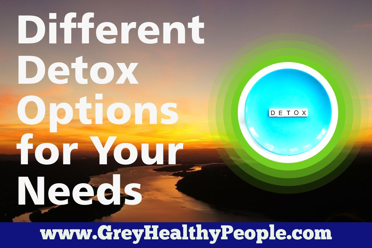 different drug detox options