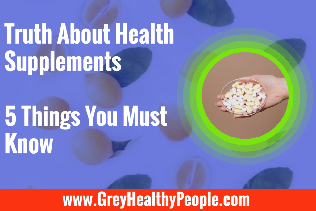 health supplements 5 things to know